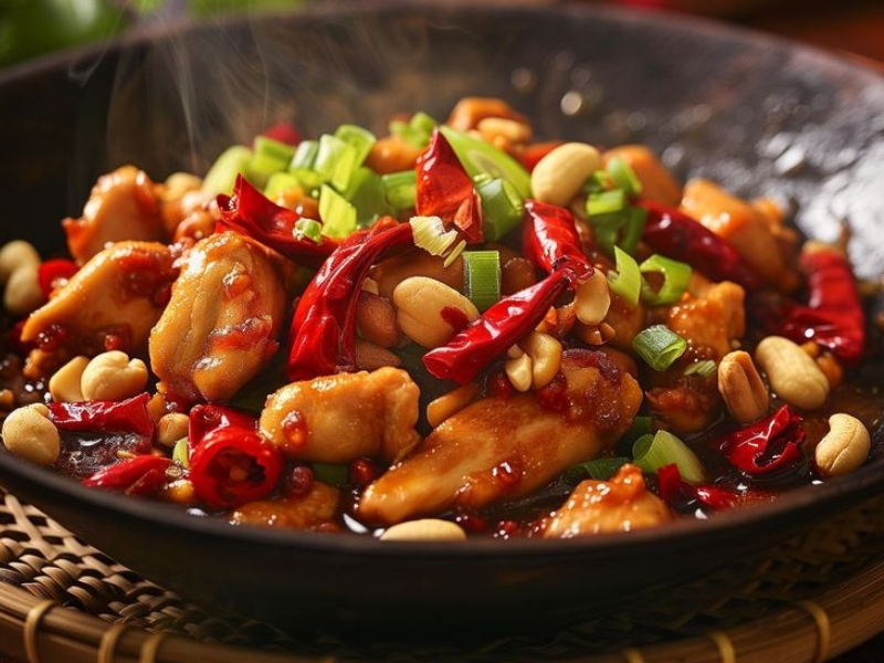 món ăn phải thử khi đến trung quốc - gà cung bảo 