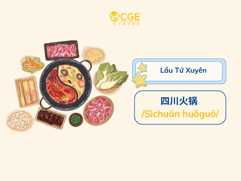 món ăn phải thử khi đến trung quốc - lẩu Tứ Xuyên 