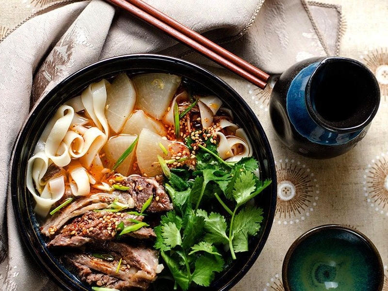 món ăn phải thử khi đến trung quốc - mì bò lan châu 