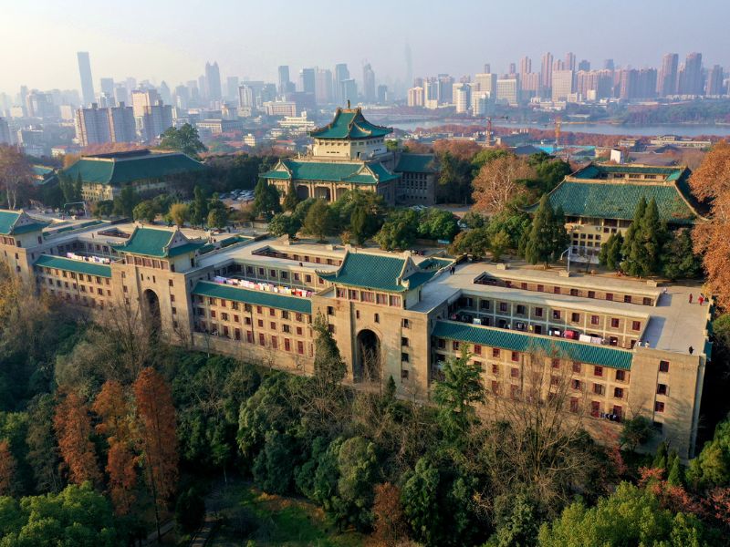 top 10 trường đại học trung quốc - đại học Vũ Hán 