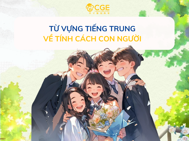 từ vựng tiếng trung về tính cách con người 1