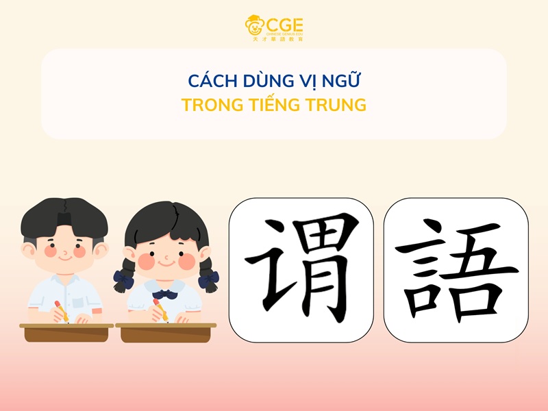 Cách dùng vị ngữ tiếng Trung đúng ngữ pháp