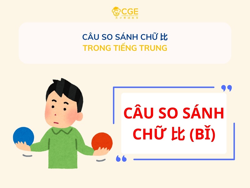 Câu so sánh chữ 比 trong tiếng Trung