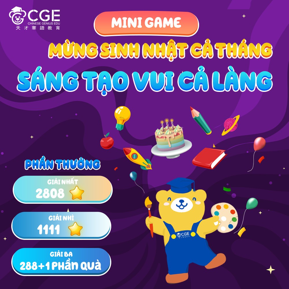 MỪNG SINH NHẬT CẢ THÁNG - SÁNG TẠO VUI CẢ LÀNG