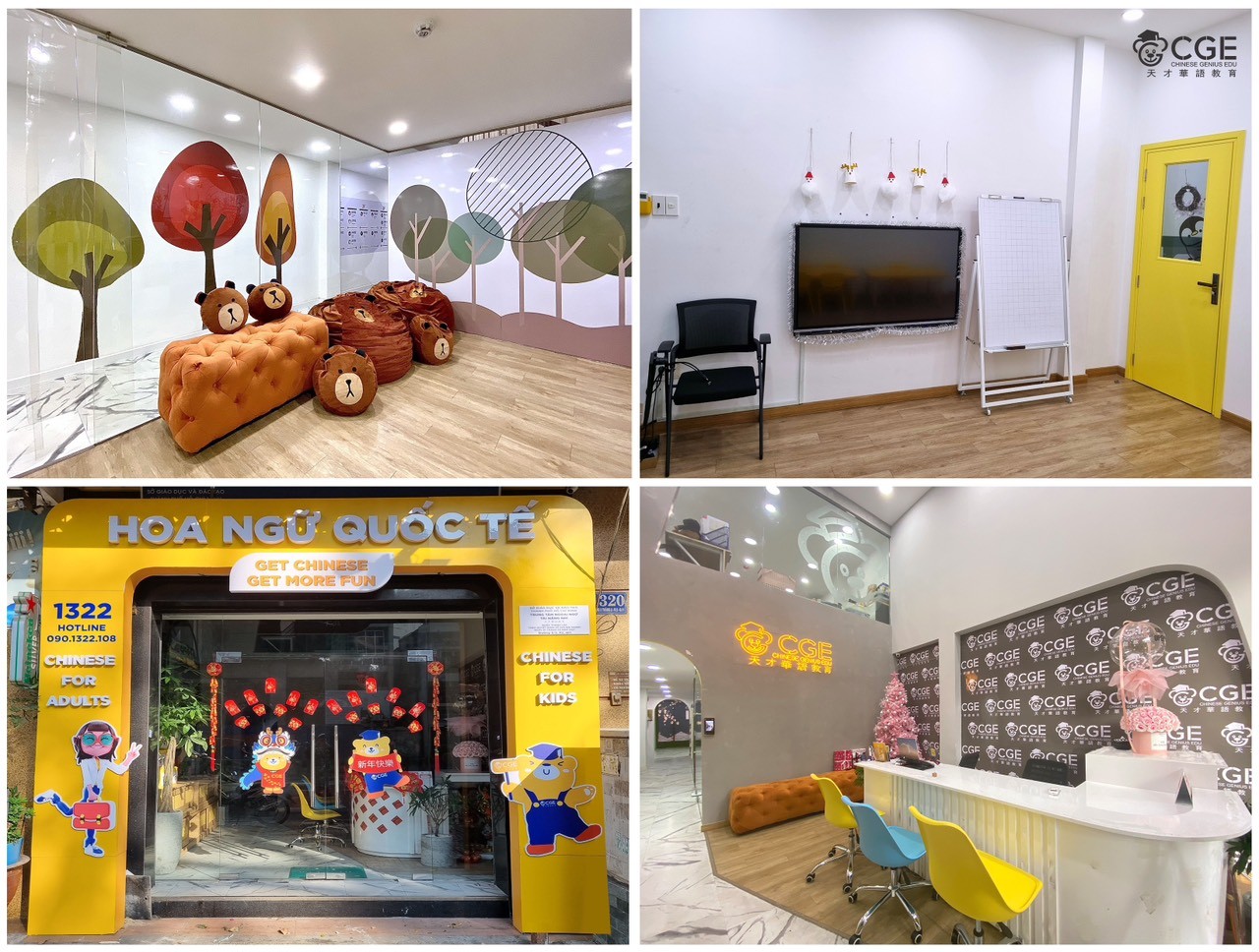 TRUNG TÂM TIẾNG TRUNG QUẬN 6 - HOA NGỮ QUỐC TẾ CGE