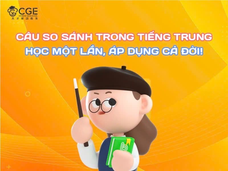 Câu so sánh trong tiếng Trung – Học một lần, áp dụng cả đời