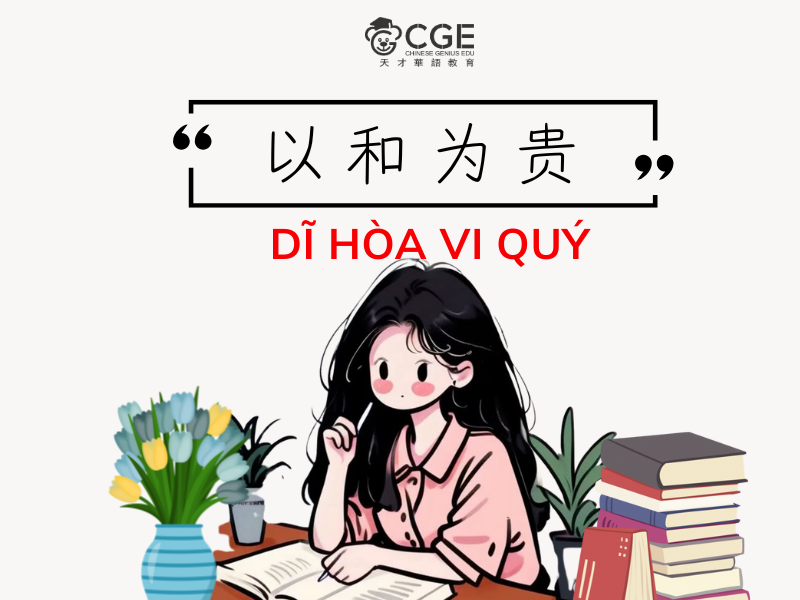 Ý NGHĨA CÂU “DĨ HÒA VI QUÝ” TRONG TIẾNG TRUNG – HỌC TỪ VỰNG QUA THÀNH NGỮ