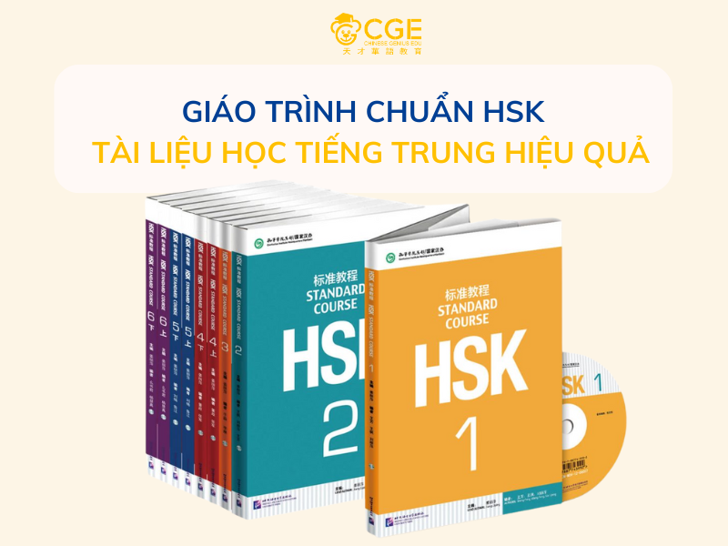 Tải FULL PDF + Audio Giáo Trình HSK Tiêu Chuẩn Cấp 1-6