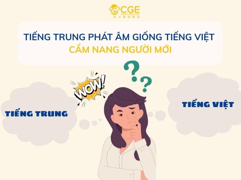 TỪ VỰNG TIẾNG TRUNG PHÁT ÂM GIỐNG TIẾNG VIỆT CẨM NANG NGƯỜI MỚI